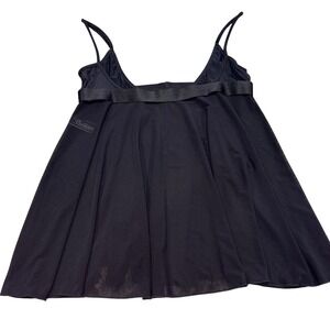 Sheer Mesh Babydoll Chemise Lingerie Women L/XL Black The Escante Collection